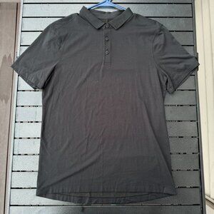 Lululemon Men’s Evolution Polo — Performance Short-Sleeve Shirt, Size M, Black